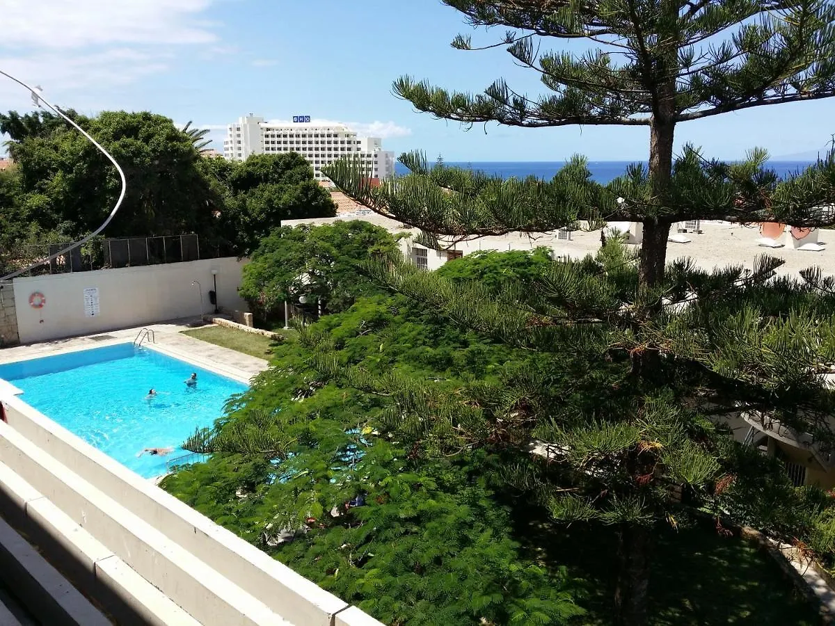 Apartment Jacaranda Close To The Beach, Sea-View, Pool, Wifi, Sat-Tv Arona  Arona (Tenerife)