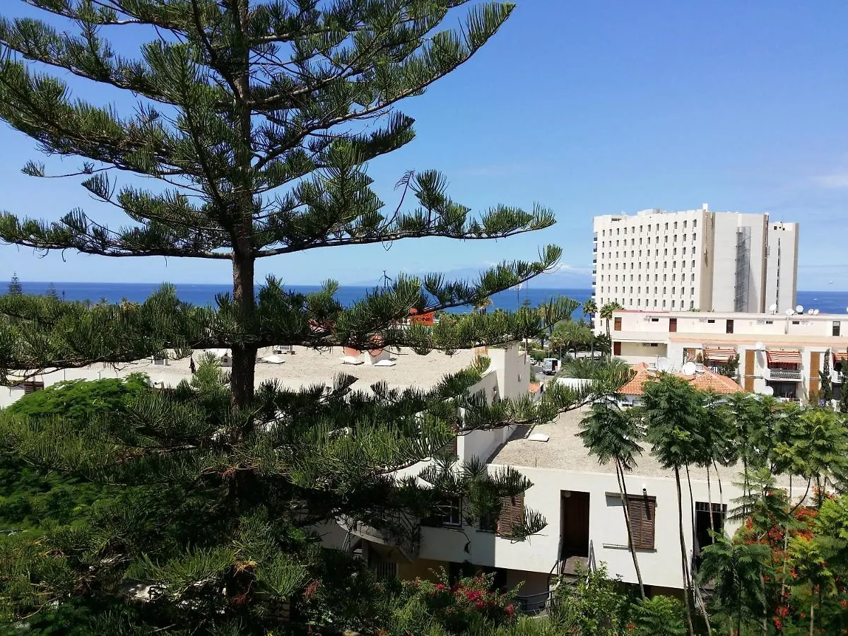Apartment Jacaranda Close To The Beach, Sea-View, Pool, Wifi, Sat-Tv Arona   Arona (Tenerife)