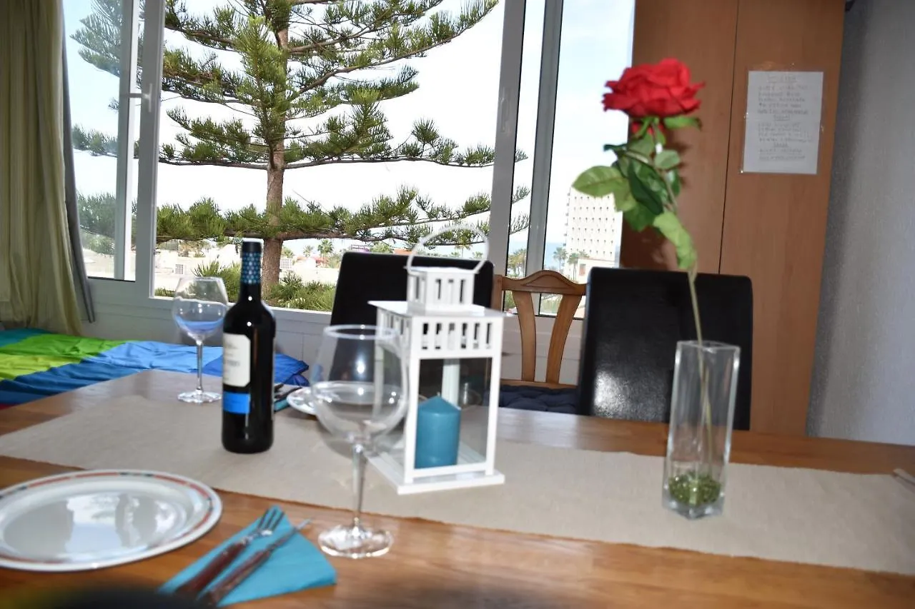 Apartment Jacaranda Close To The Beach, Sea-View, Pool, Wifi, Sat-Tv Arona   Arona (Tenerife)