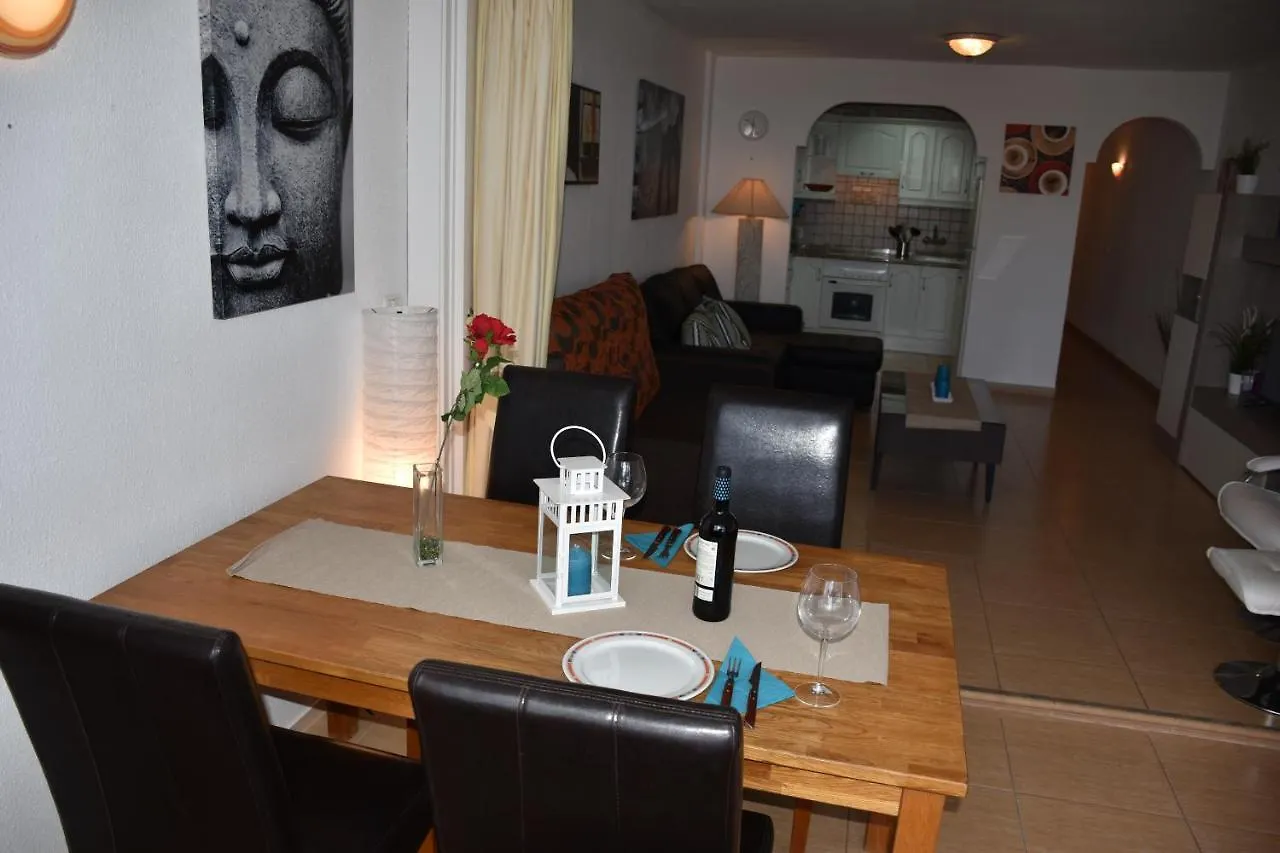 Apartment Jacaranda Close To The Beach, Sea-View, Pool, Wifi, Sat-Tv Arona